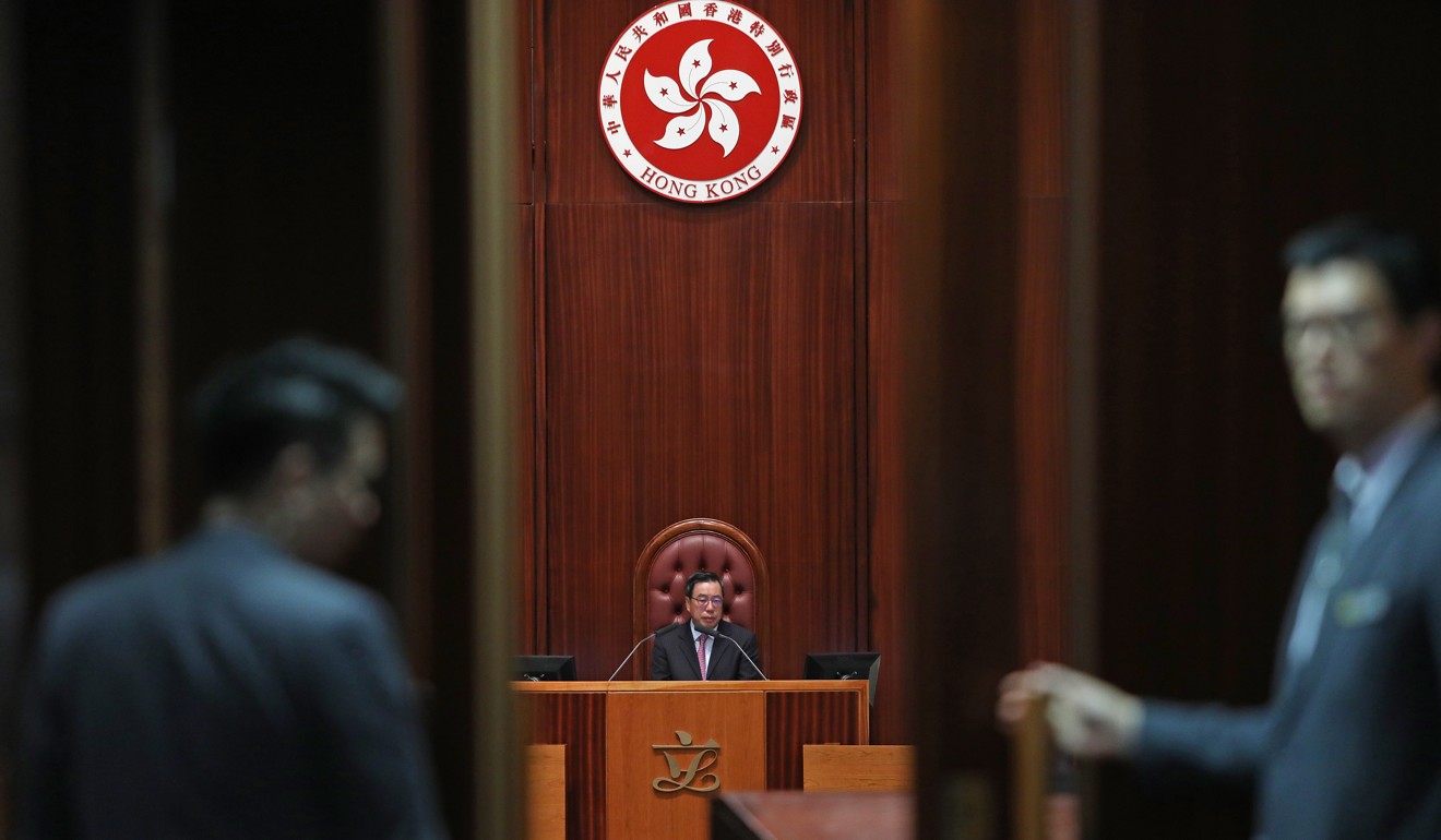 Legislative Council president Andrew Leung Kwan-yuen. Photo: Sam Tsang