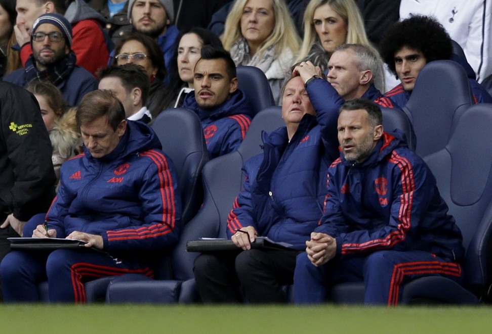 Former assistant manager Giggs left Manchester United when Jose Mourinho moved to the club. Photo: AP