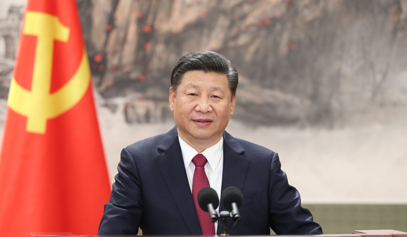 President Xi Jinping addresses the media after unveiling the nation’s new top leaders at a press conference in Beijing on Wednesday. Photo: Xinhua
