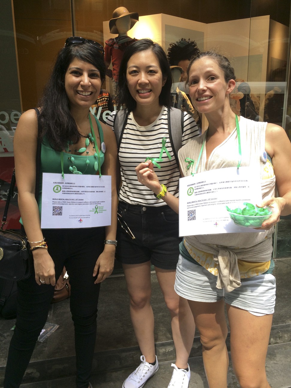 Minal Mahtani (left), founder of non-profit group OCD and Anxiety Support HK.