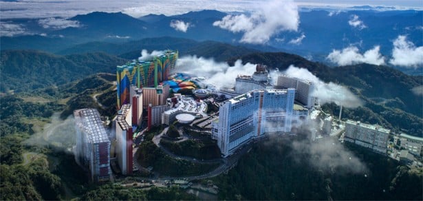 The First World Hotel in Genting, Malaysia invites gamblers to meet high rollers in this dimension … and the next.