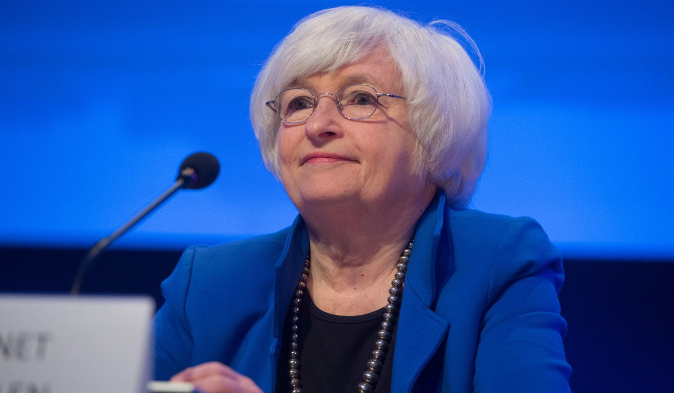 File photo of Federal Reserve Chair Janet Yellen. Photo: Agence France-Presse