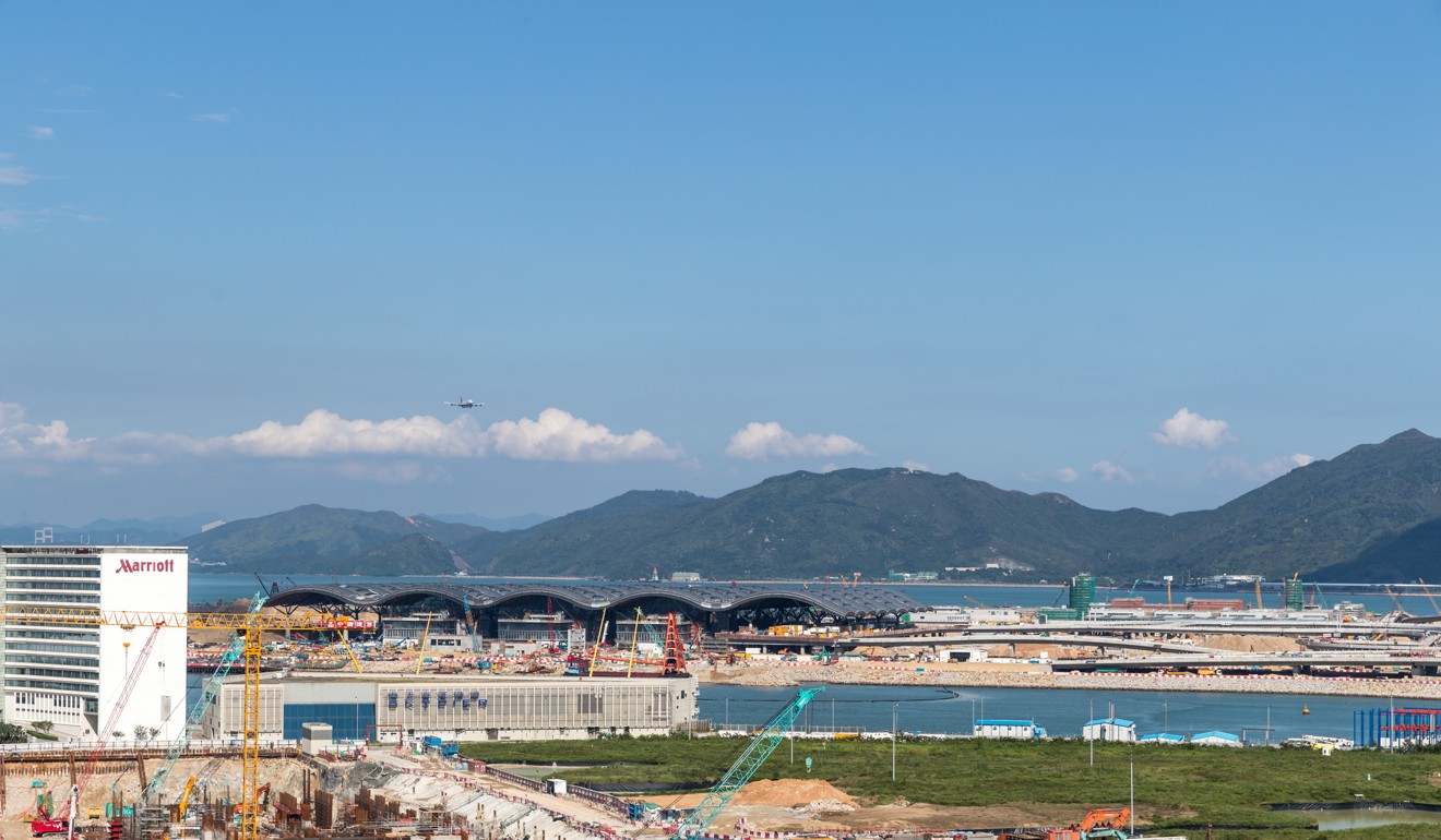 Construction of the third runway at HKIA. Photo: Shutterstock