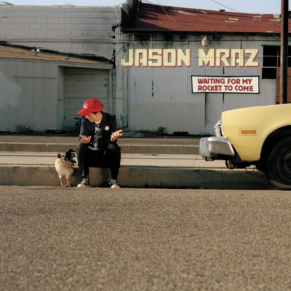 Cover of Jason Mraz’s 2002 album Waiting For My Rocket to Come.