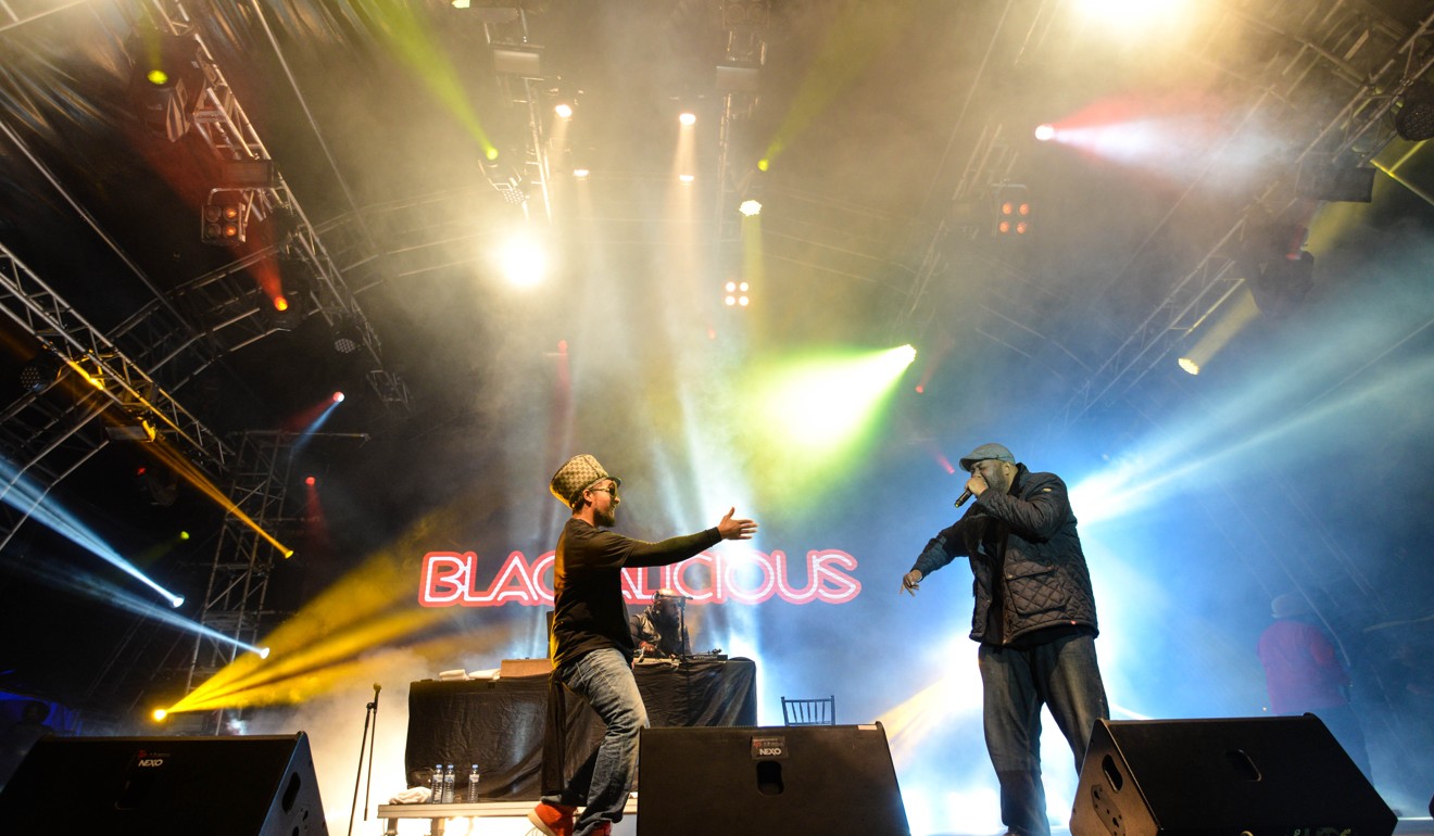 Blackalicious at Clockenflap in 2015. Photo Jon Butters