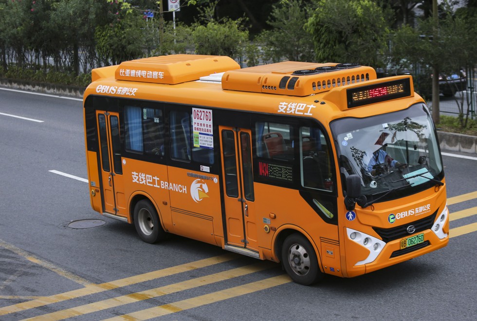 case study electric buses in shenzhen china