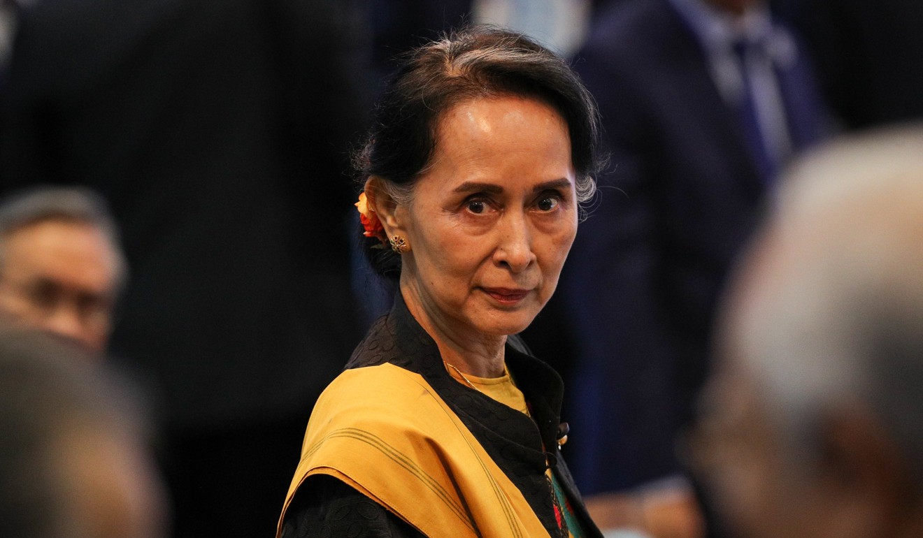Aung San Suu Kyi has little control over the military. Photo: EPA