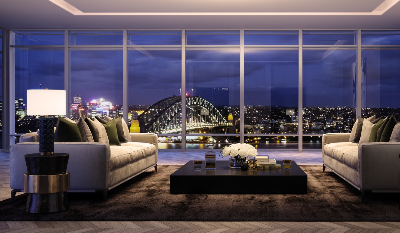 The penthouse of Wanda One Sydney is expected to fetch up to US$46 million. Photo: SCMP handout
