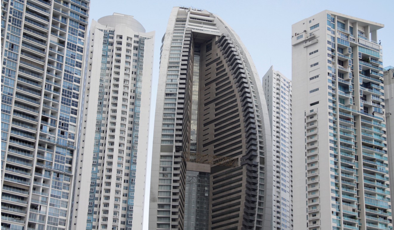 The Trump Ocean Club International Hotel and Tower Panama (centre) in Panama City. Photo: Reuters