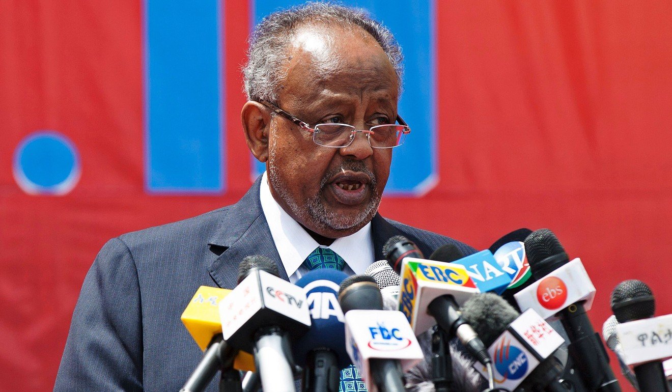 Djibouti President Ismail Omar Guelleh arrives in China on Wednesday for a three-day state visit. Photo: AFP