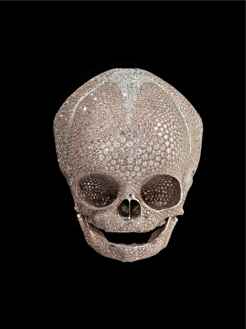 For Heaven’s Sake is an artwork by Damien Hirst that caused much debate. Photo: Gagosian Gallery.