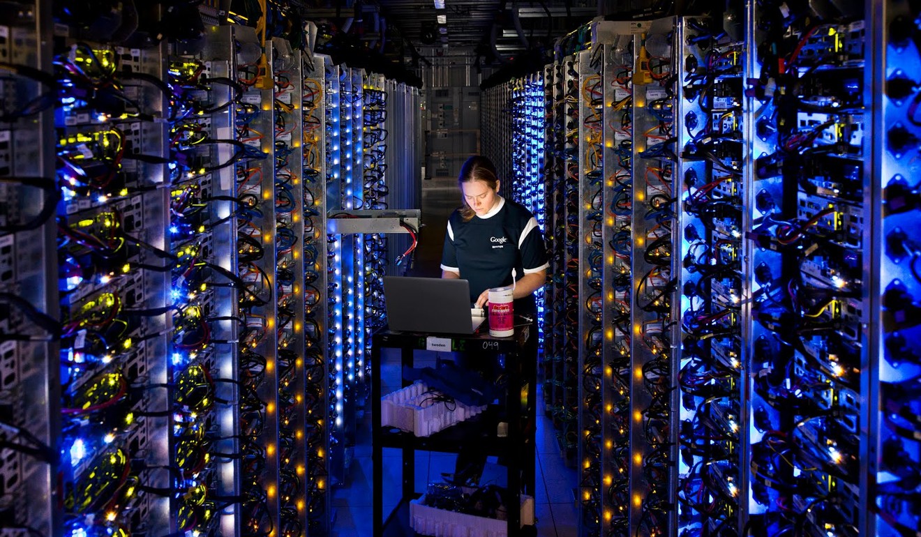 Google’s data centre in The Dalles, Oregon, processes the hundreds of millions of searches that internet users make each day. Photo: AP