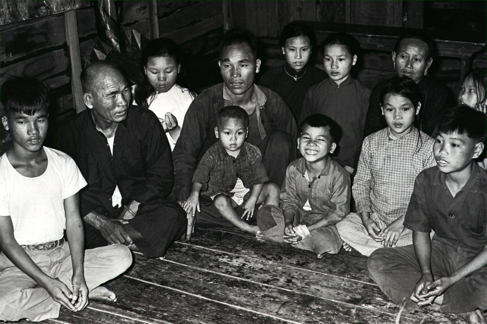Mainland refugees aboard a junk in Kowloon Bay after they were granted permission to stay in Hong Kong, in 1968.