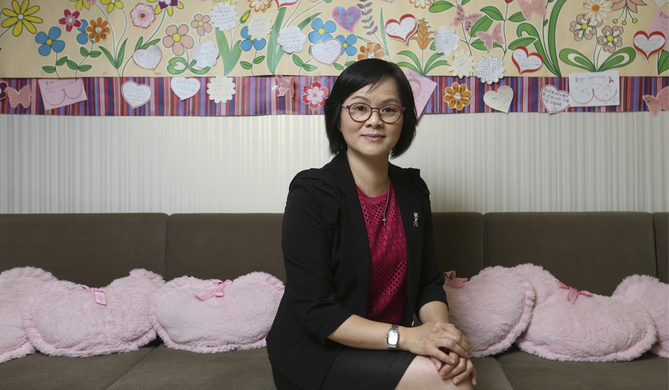 Doris Cheung Chun-ho is head of the Hong Kong Breast Cancer Foundation’s Breast Health Centre. Photo: Xiaomei Chen