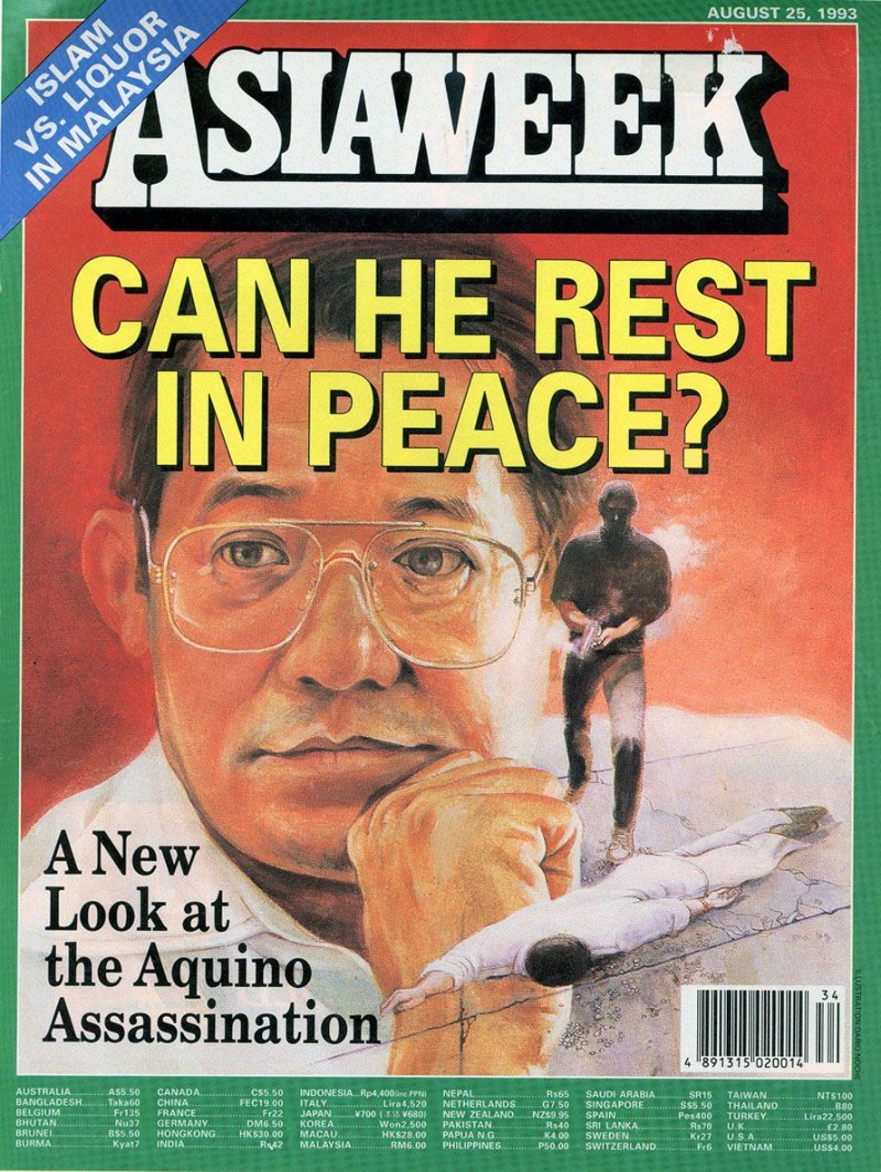 Cover of an issue of Asiaweek from 1993.