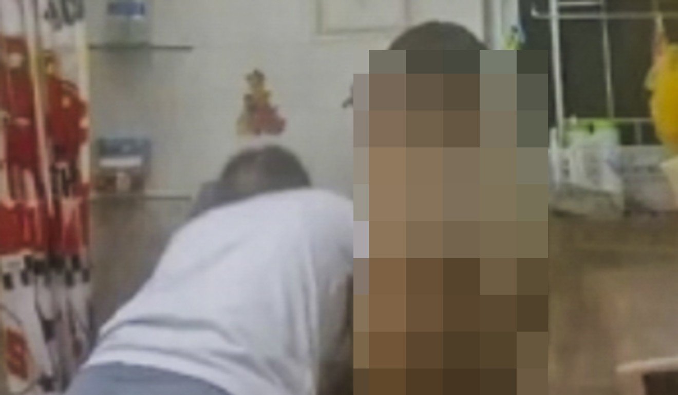 The broadcast of the three naked children ran 17 minutes. Photo: Facebook