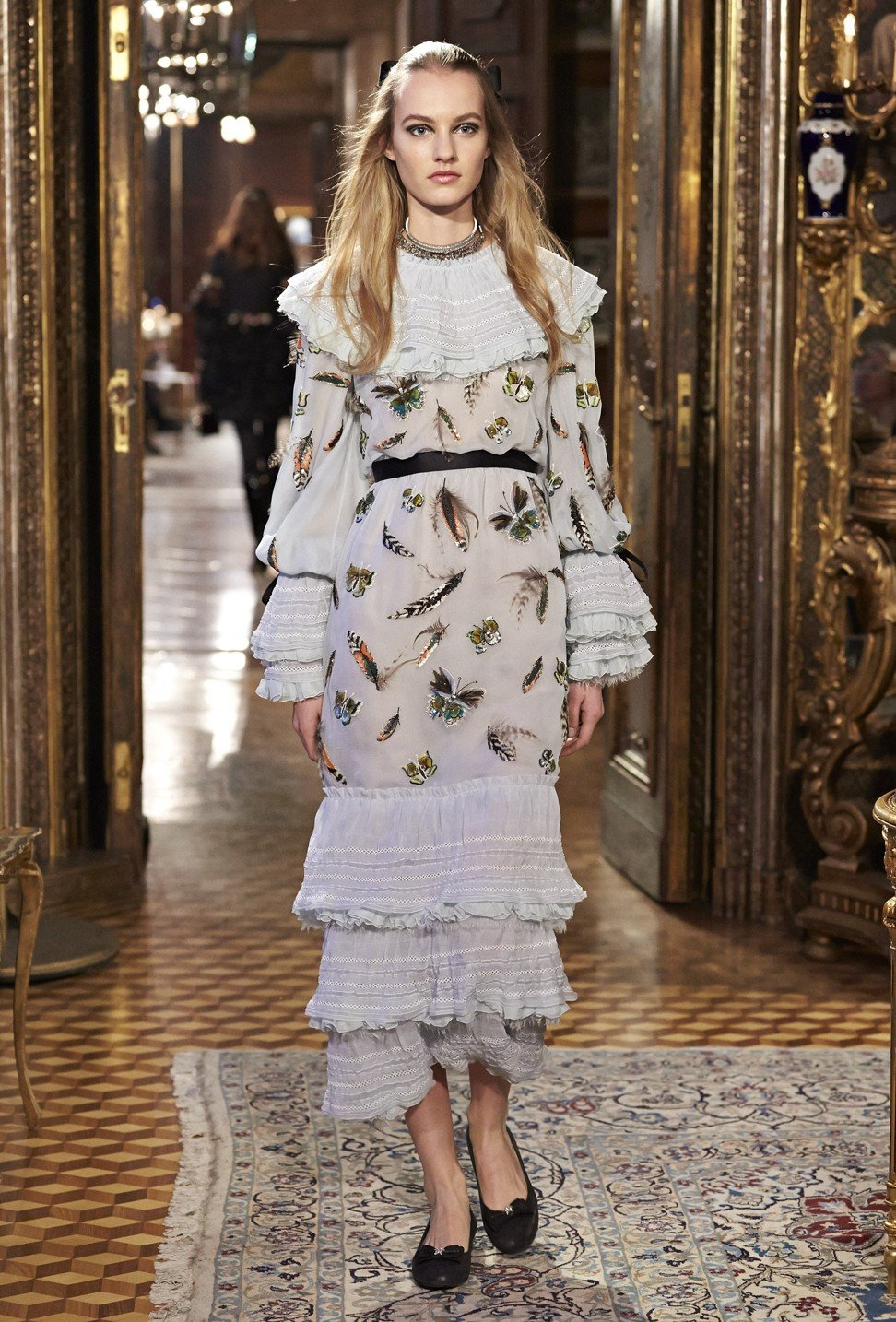 A look from Chanel’s 2015 Métiers d’Art show.