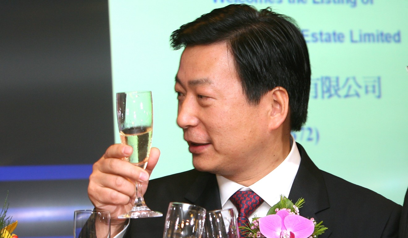 Shi Kancheng, chairman of Zhong An Real Estate, bought 2.5 million shares of the mainland real estate developer last week. Photo: K. Y. Cheng