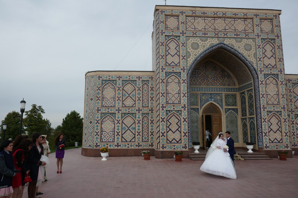 Outside the Ulugh Beg Observatory in Samarkand. Photo: Jamie Carter