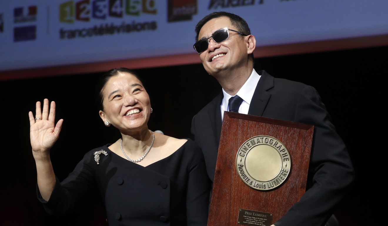 Wong Kar-wai won the Lumière Award in October. Photo: AP