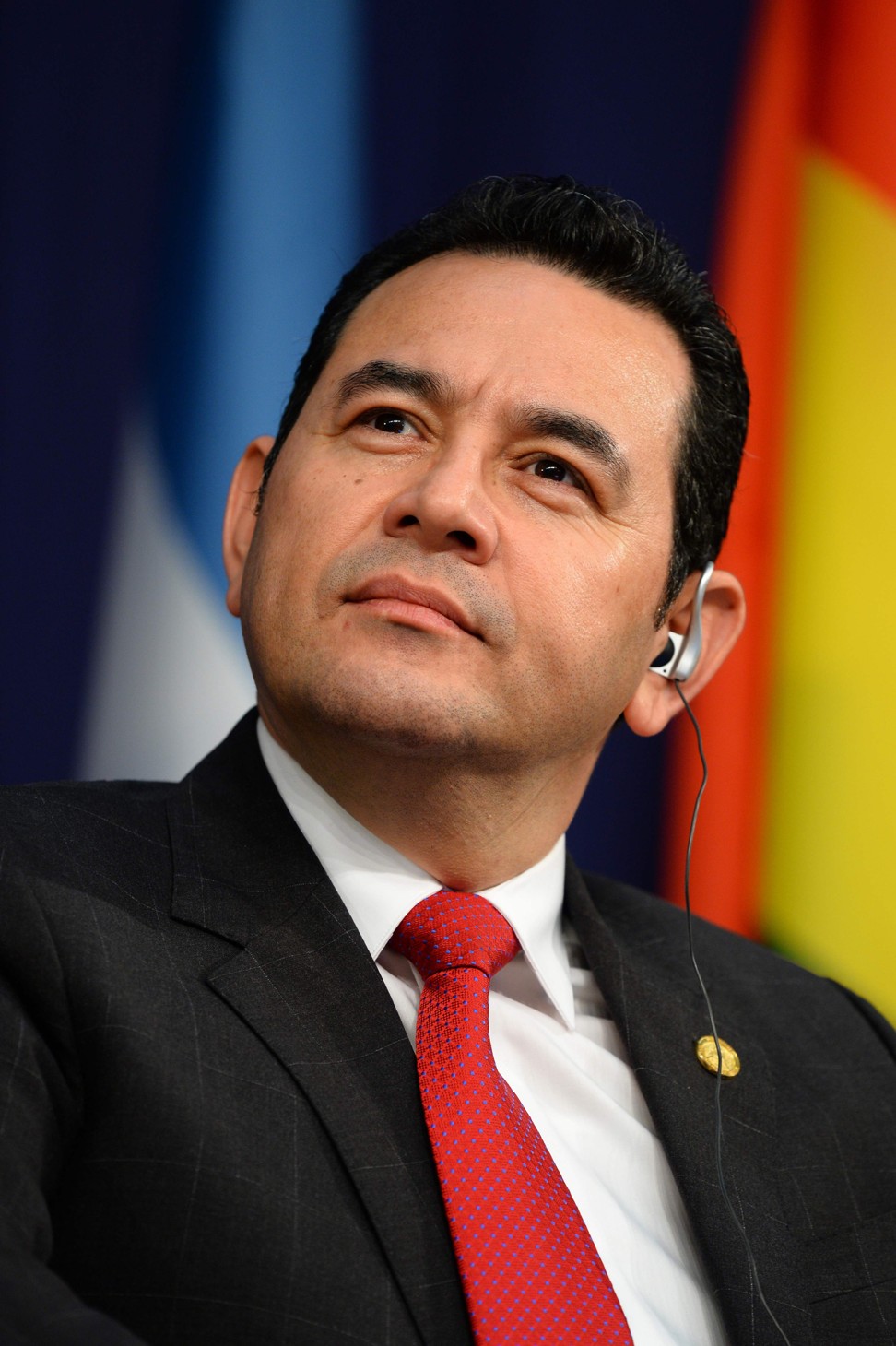 Guatemalan President Jimmy Morales. Photo: AFP