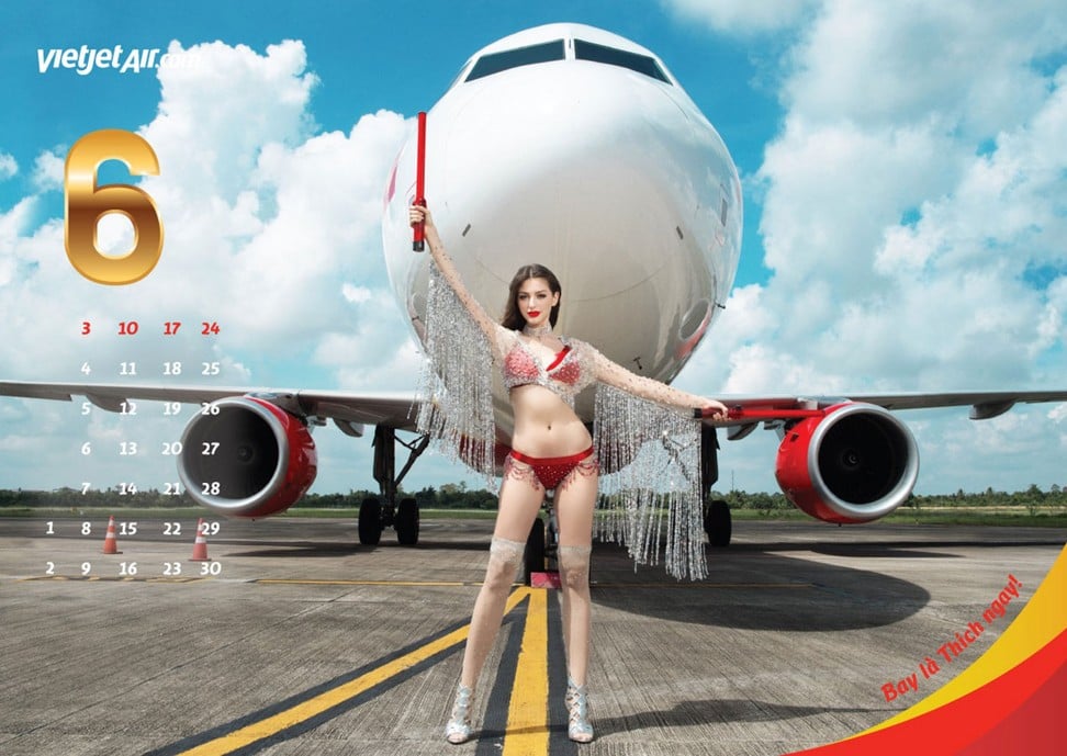 VietJet Air’s promotional campaign has been described as ‘bikini branding’.