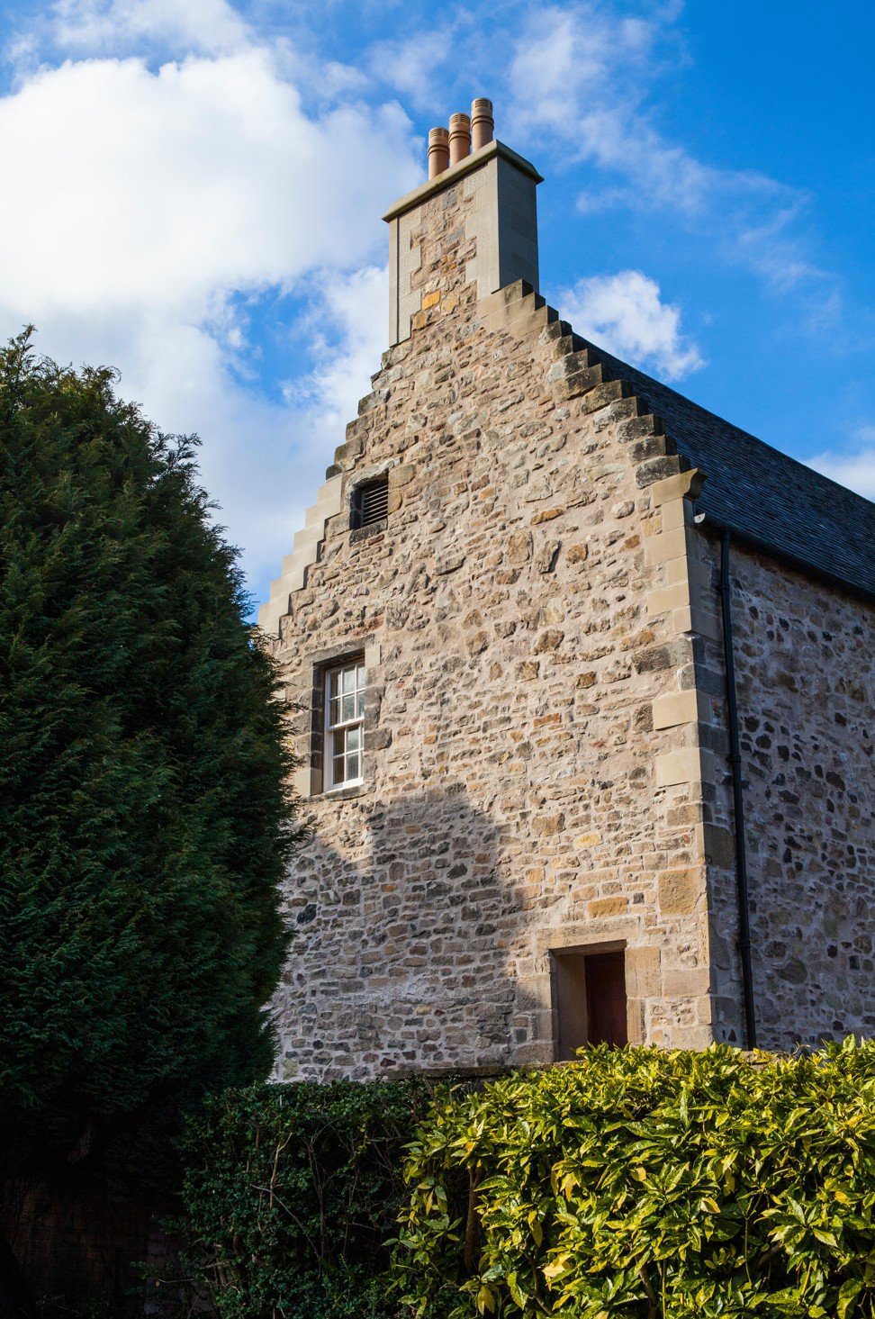 Panmure House is at the far end of Edinburgh’s Royal Mile, a succession of streets forming the main thoroughfare of the city’s Old Town. Photo: Alamy