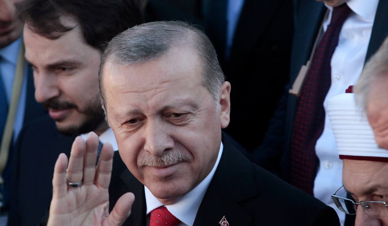 Turkish President Tayyip Erdogan during a visit to Greece in early December. Photo: Reuters