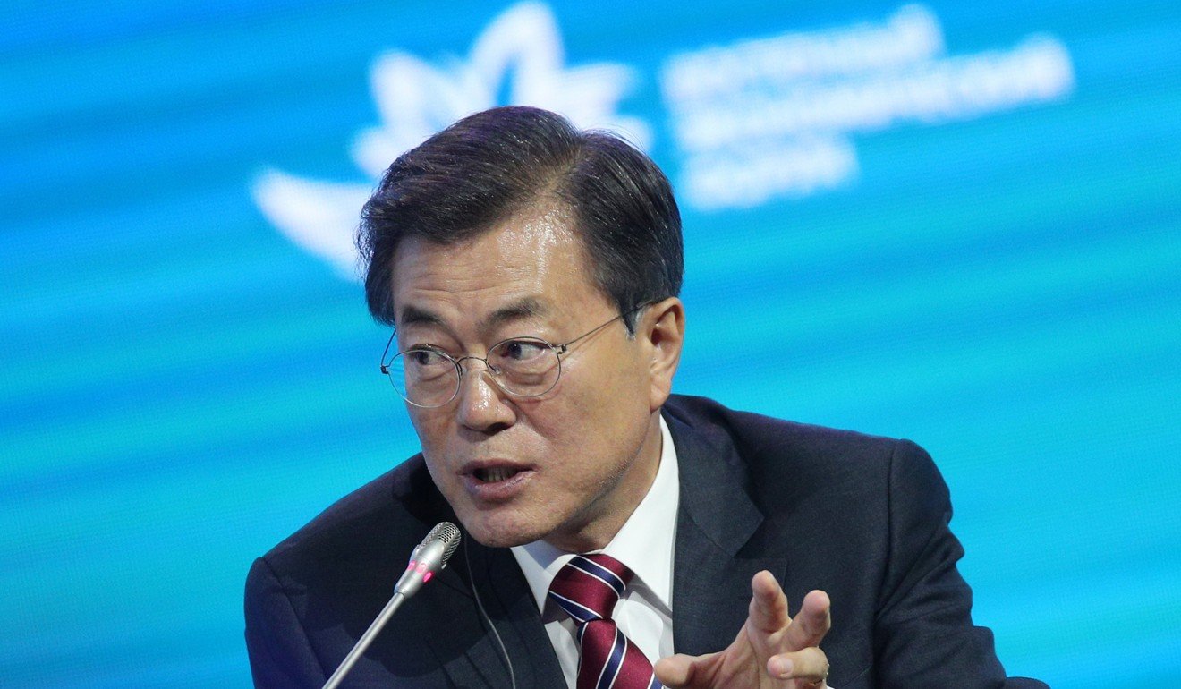 Unlike previous administrations, President Moon Jae-in has led his team to declare war on real estate speculators. Photo: EPA
