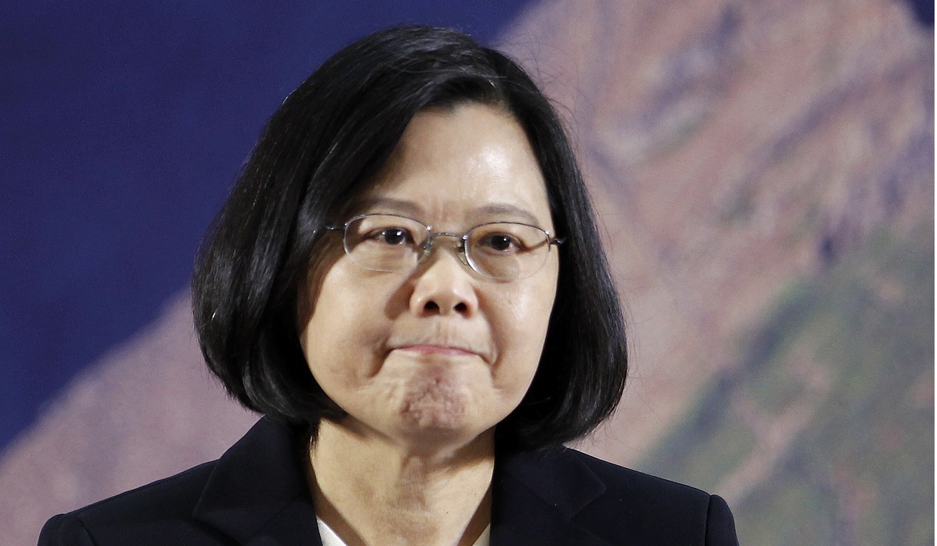 Taiwanese President Tsai Ing-wen says she wants peace with the mainland, but she will also defend Taiwan’s security and way of life. Photo: AP
