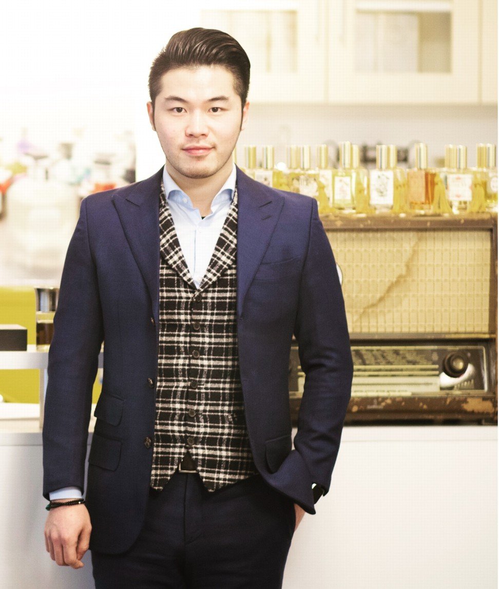 Cai Xinxin stocks more than 15 independent perfume brands in his Minorité boutique in Shanghai.