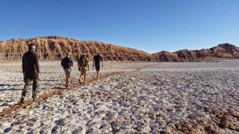 Travel the Atacama region in Chile.
