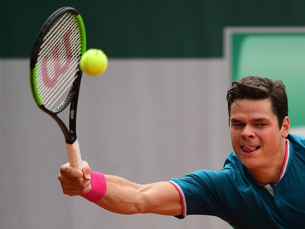 Milos Raonic is also on the comeback trail after injury. Photo: EPA