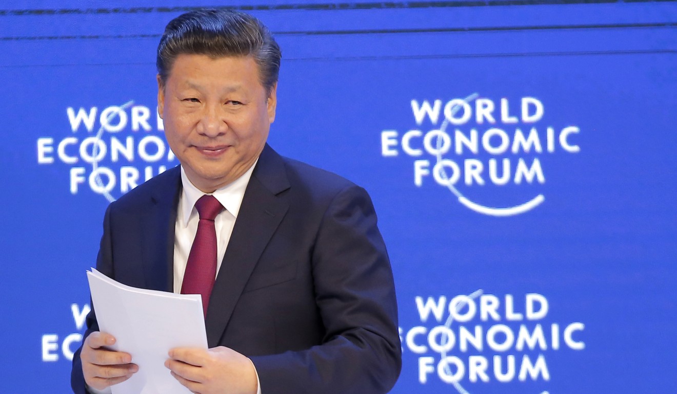 President Xi Jinping became the first Chinese leader to visit Davos when he gave a speech there in 2017. Photo: AP
