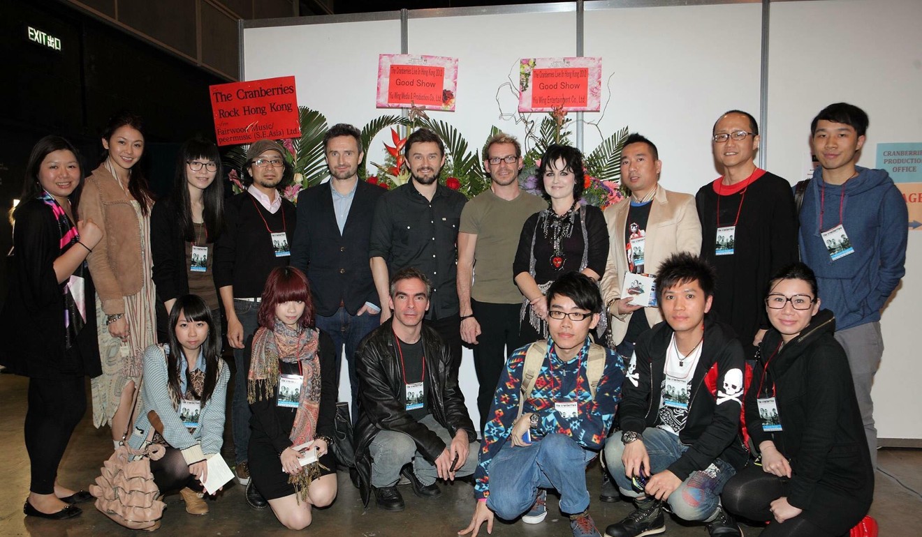 Hong Kong fans meet Dolores O'Riordan before The Cranberries' show in 2012