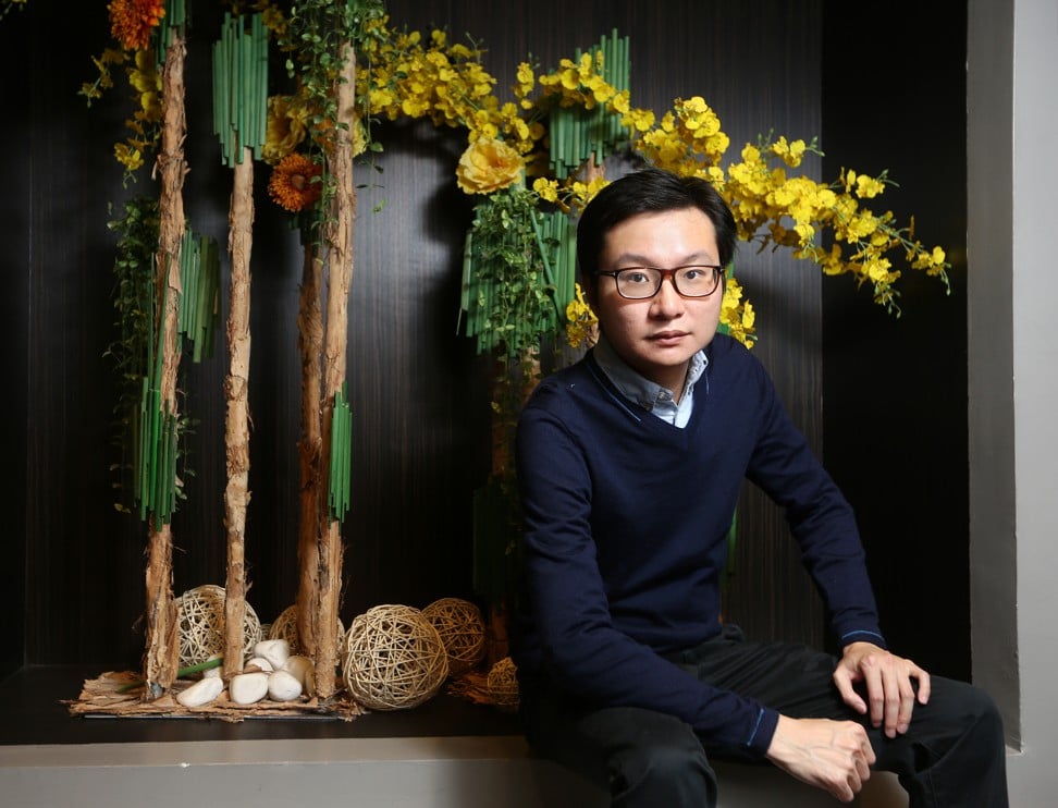Managing Partner of Mindworks, Joe Chan Cho-lit, poses for a portrait during an interview at the Hong Kong Convention Center, Wanchai . Photo: SCMP / Xiaomei Chen
