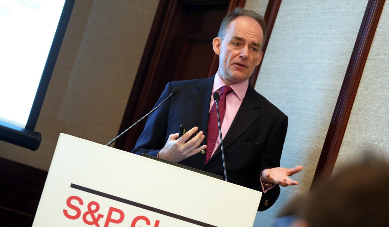 Paul Gruenwald, the chief economist at S&P Global Ratings. Photo: K Y Cheng