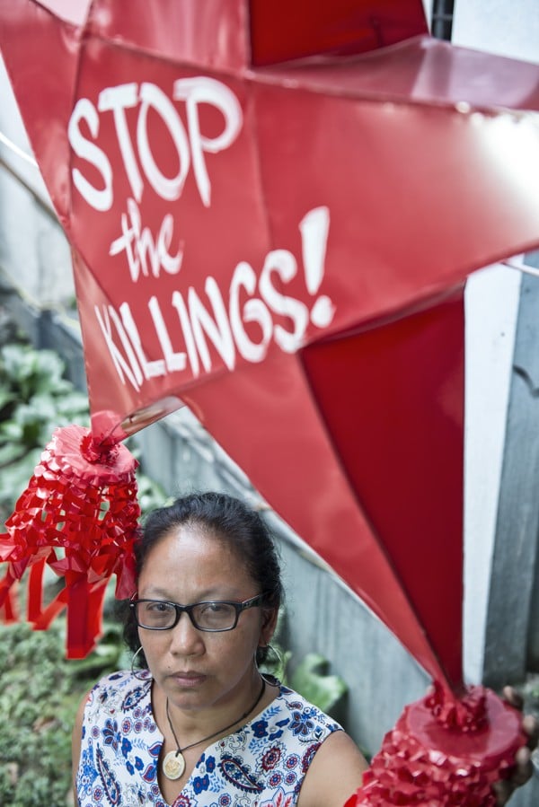 Norma Dollaga, head of the Rise Up NGO.