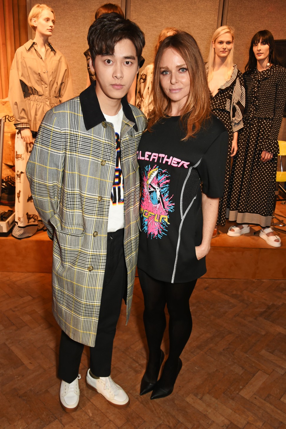 Li Yifeng and Stella McCartney. Photo: Dave Benett