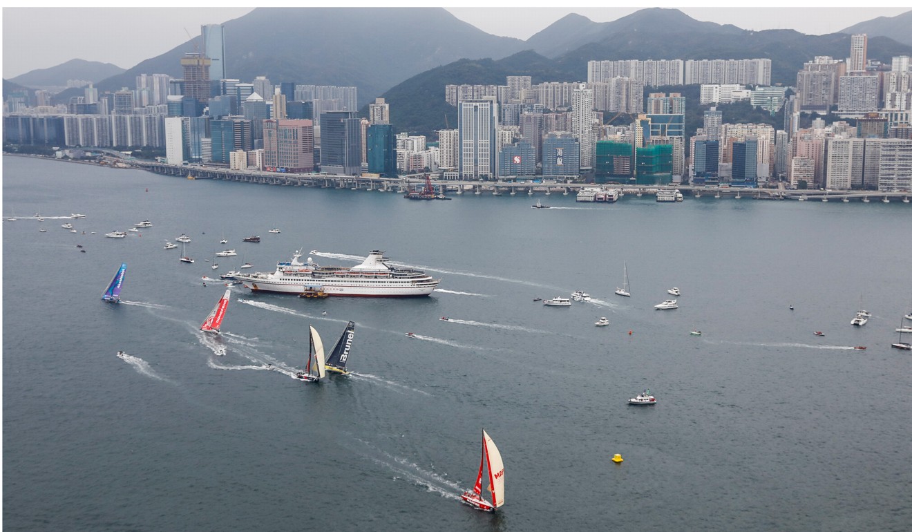 The Hong Kong stopover was hailed a success. Photo: Ainhoa Sanchez/Volvo Ocean Race