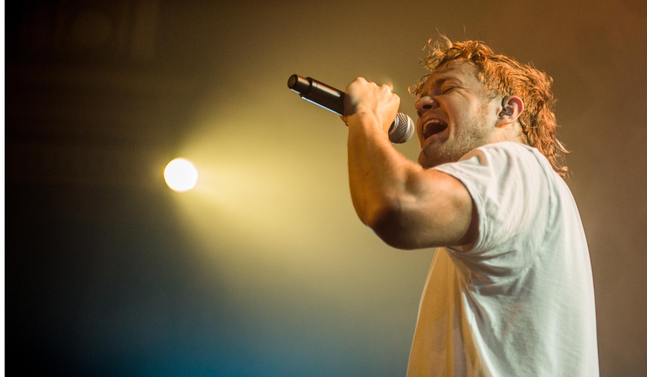 Imagine Dragons lead singer Dan Reynolds spoke about his battle with depression during a performance in Hong Kong. Photo: Alamy
