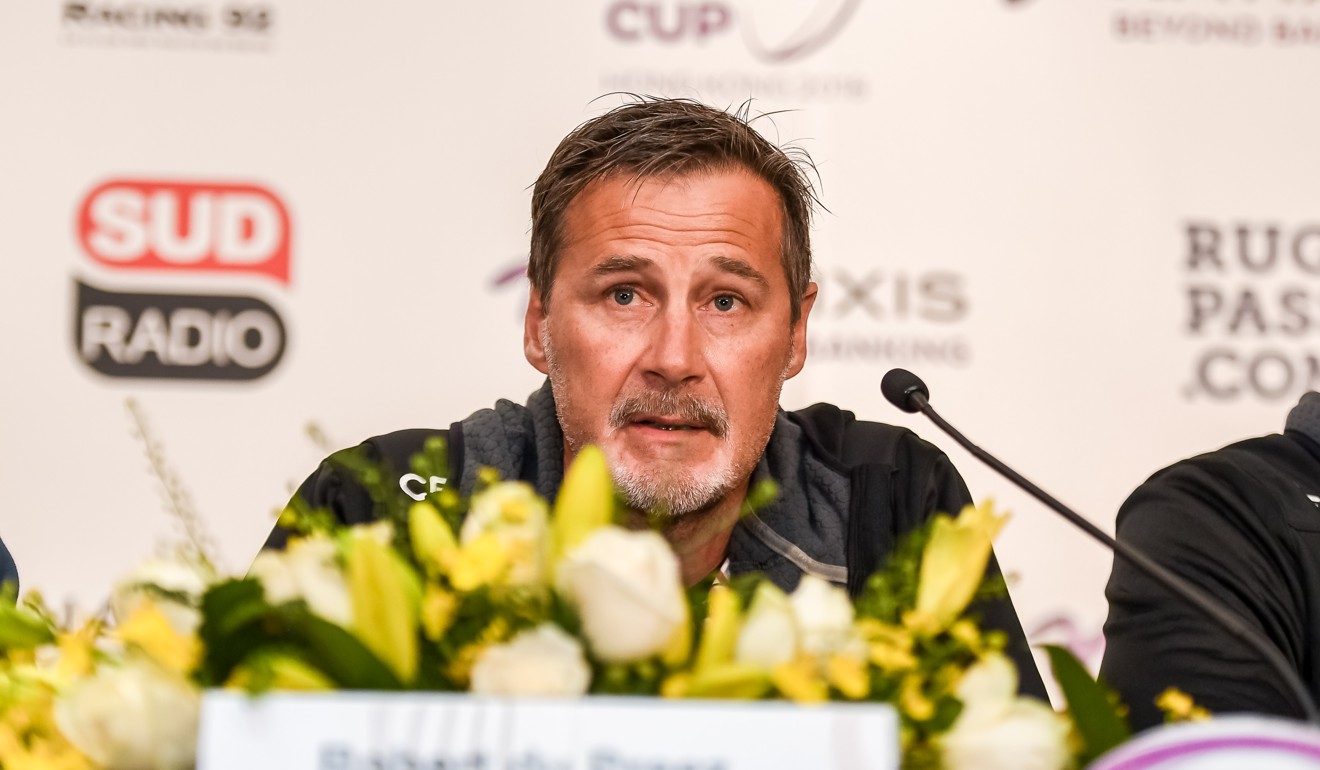 Sharks’ coach Robert du Preez speaks ahead of the Natixis Cup. Photo: HKRU