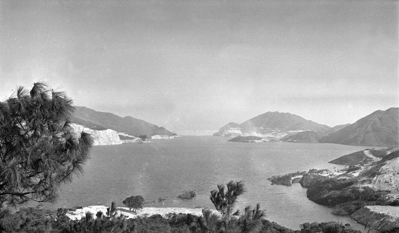 By December 1977 work on the reservoir was nearly finished. Picture: SCMP