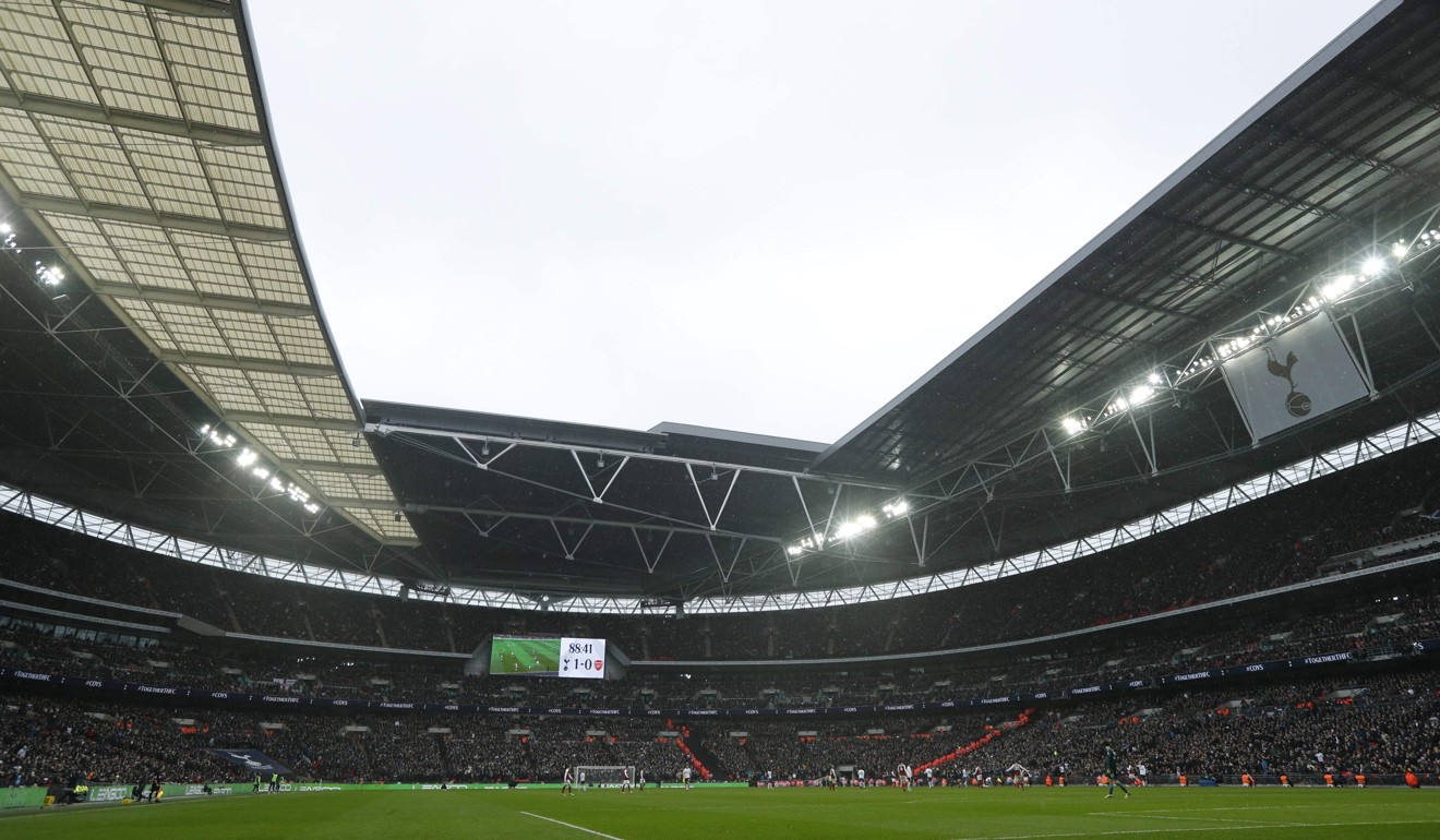 The match was attended by a record Premier League crowd of more than 83,000. Photo: AFP