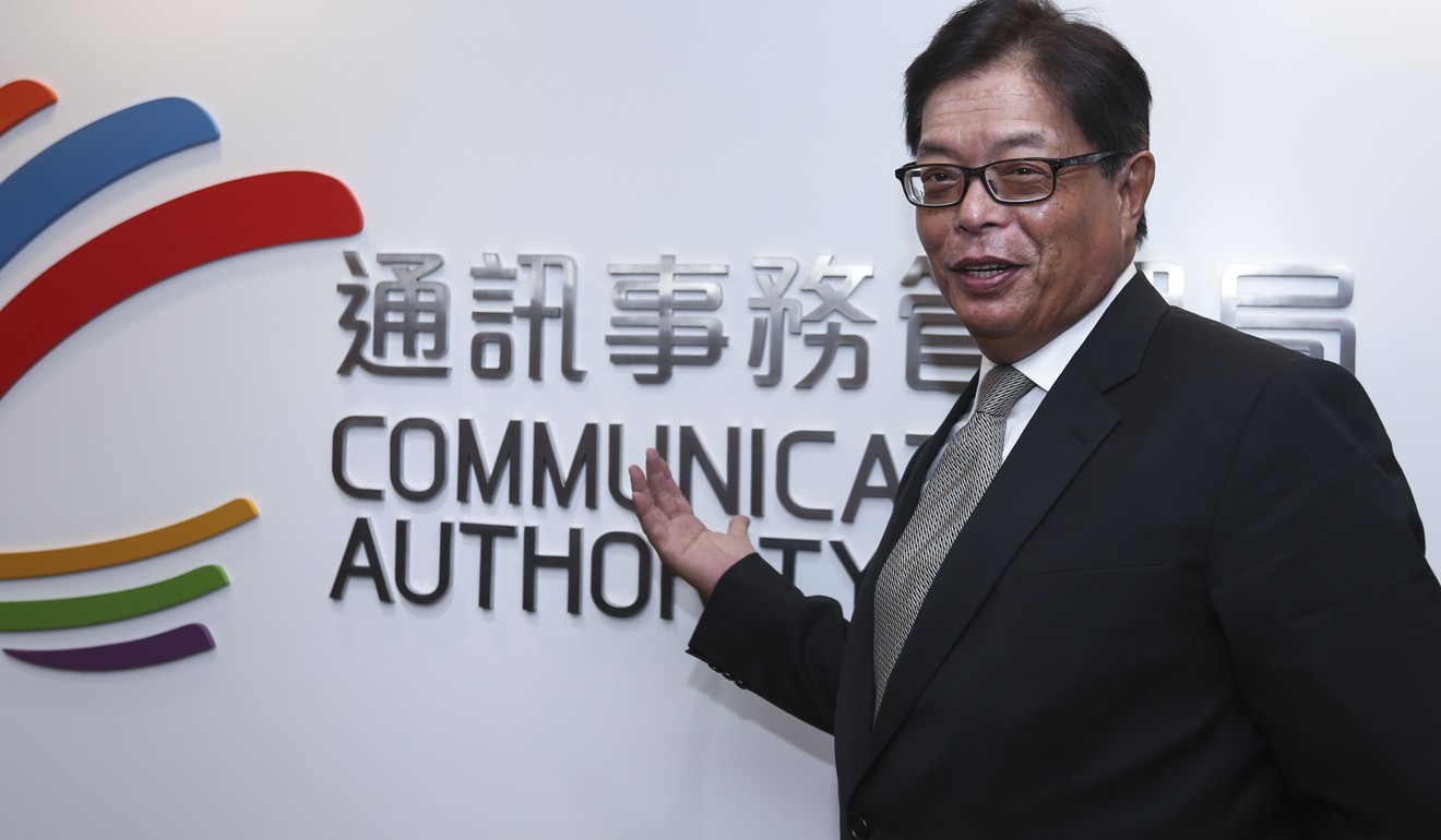 Wong resigned as authority chairman on Friday with immediate effect. Photo: Xiaomei Chen
