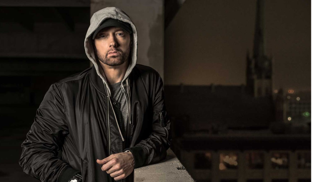 Rapper Eminem.