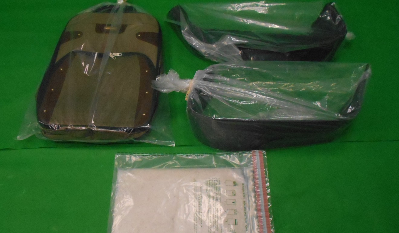 Counterfeit products and drugs are part of the haul displayed by authorities. Photo: Handout