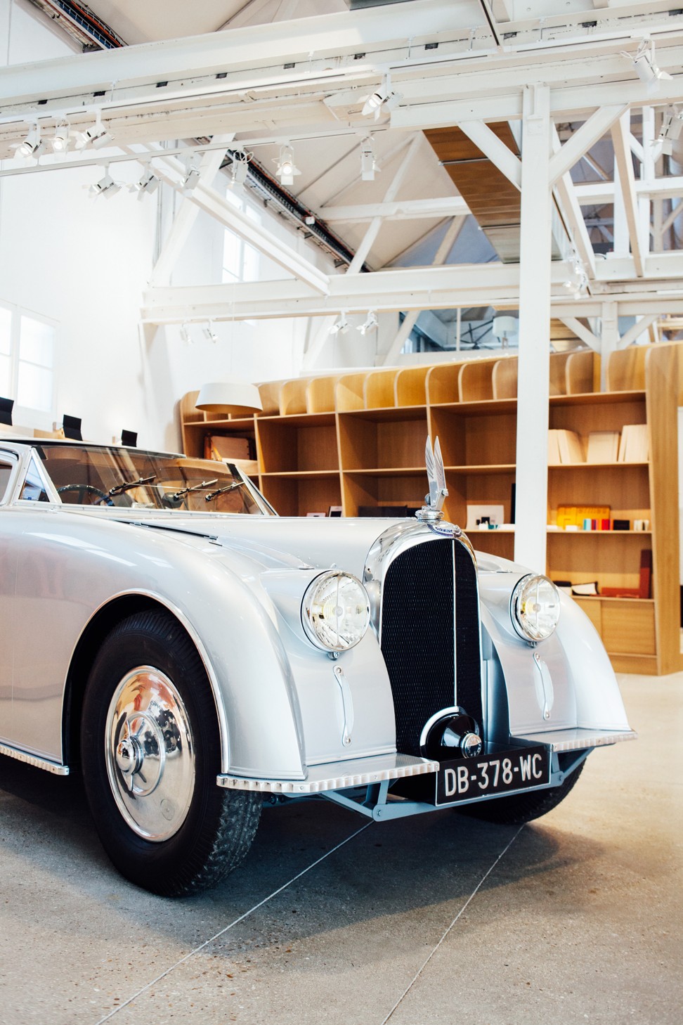 A bespoke Hermès car. Photo: Lucien Lung  