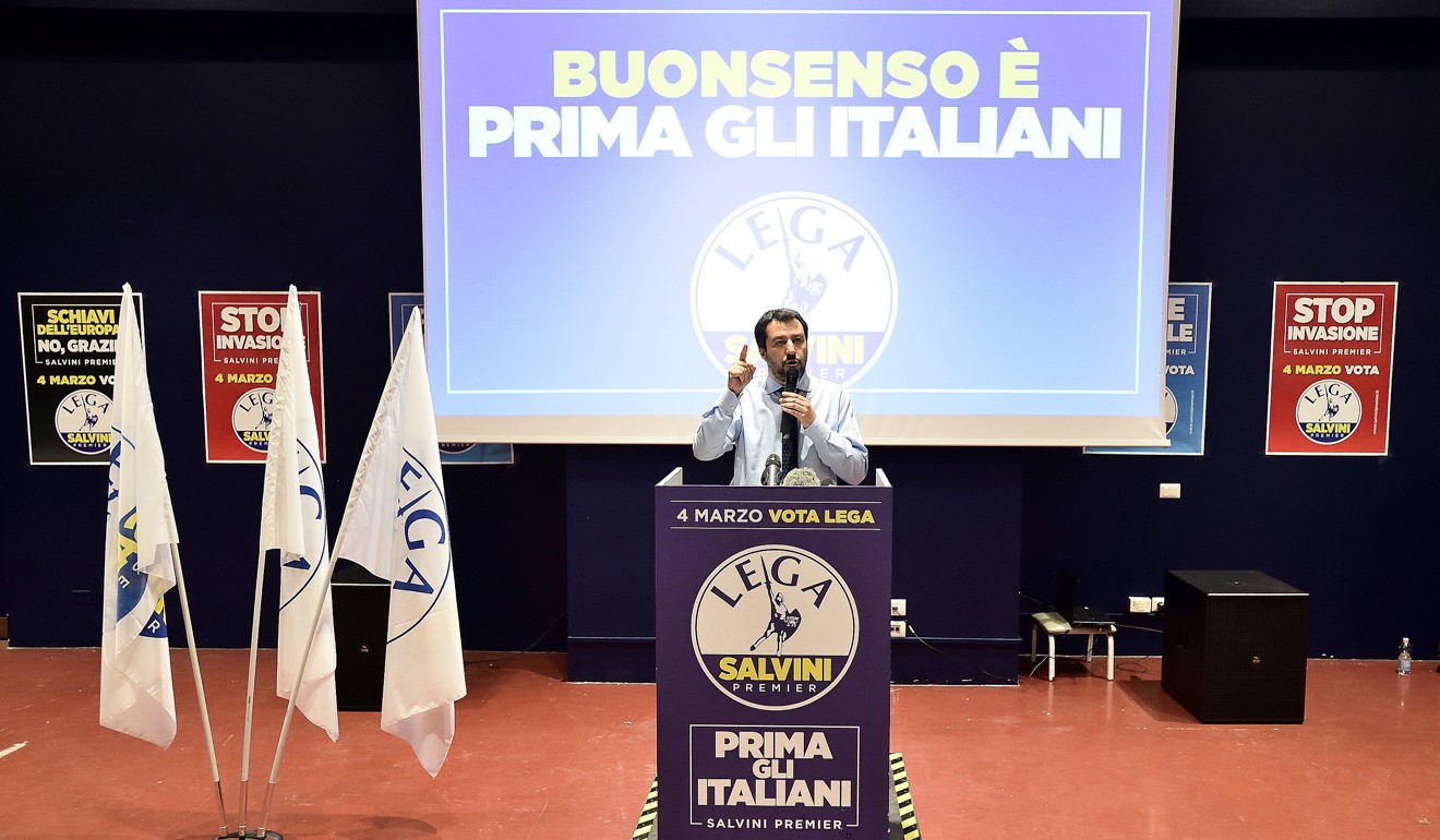 La Lega leader Matteo Salvini. Photo: Reuters