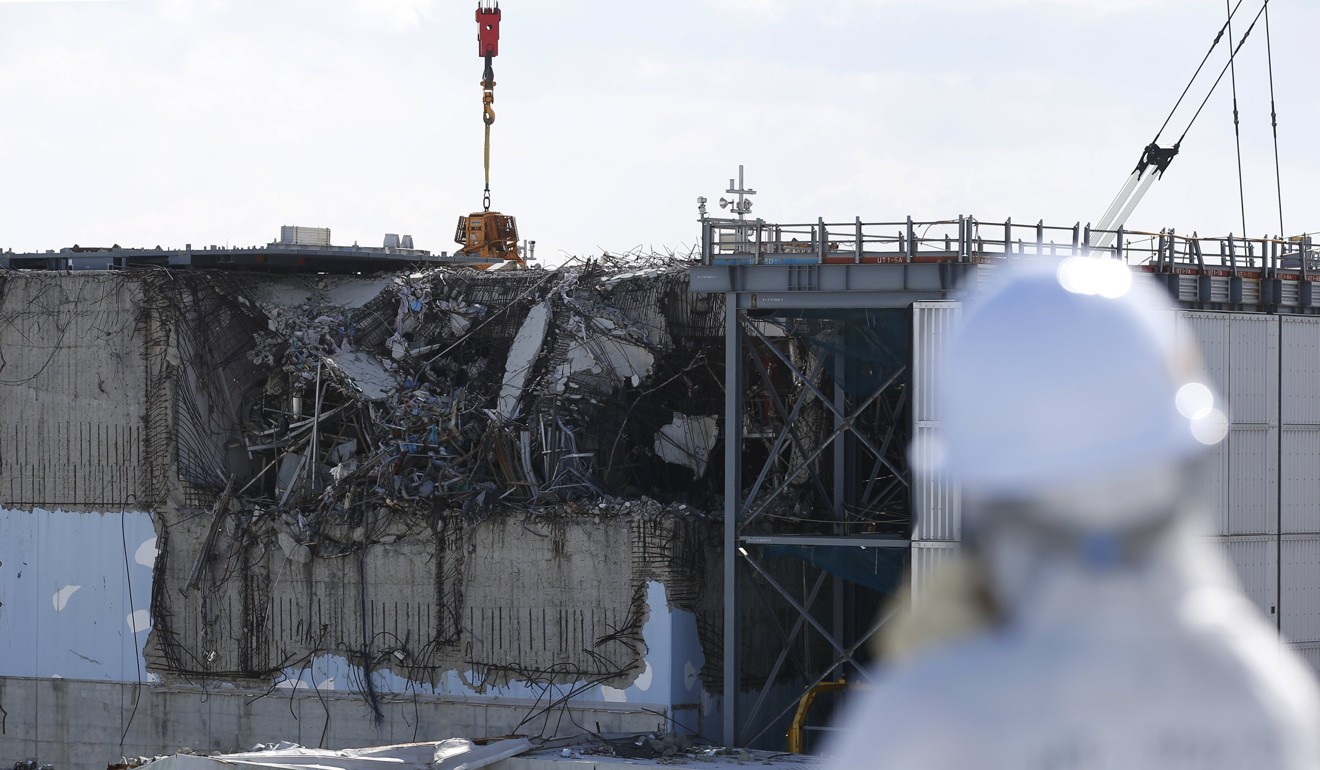 The No 3 reactor building at Tepco’s Fukushima Daiichi plant. Photo: Reuters